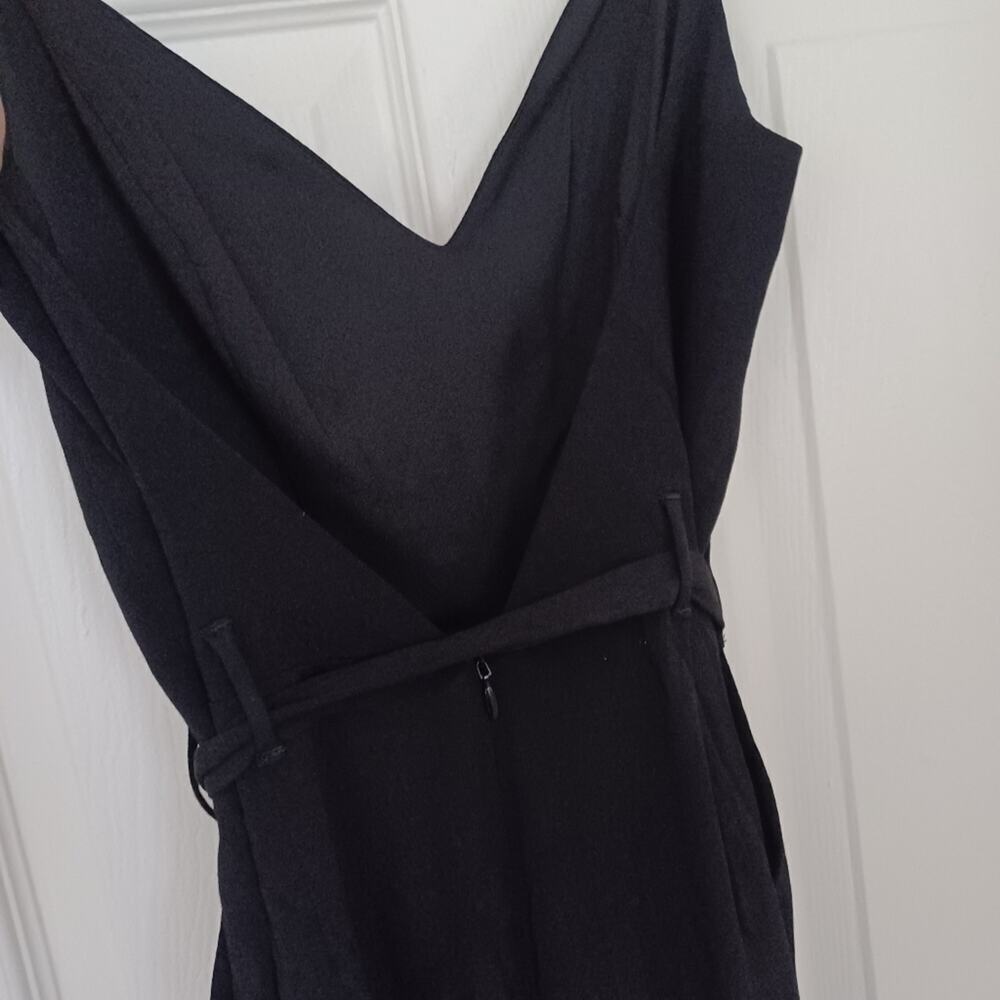 NWT Lovers + Friends Charisma Wide Leg Jumpsuit Black Size M - Picture 6 of 12